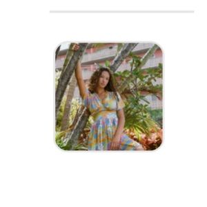 Eternal Summer Mazie Dress in Lei Waterfall Size XL